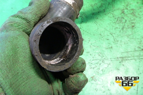 Патрубок системы охлаждения (на радиатор верхний в сборе 2.3л) для Fiat Ducato (244) с 2002-2006г (Дукато Елабуга)