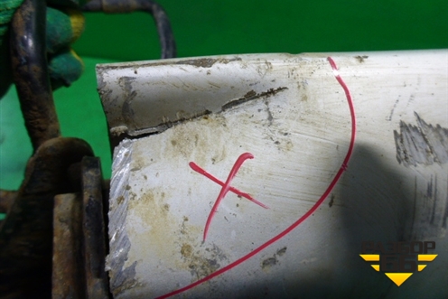 Подножка (задняя) для Mitsubishi L 200 c 2006-2015г (Л200)