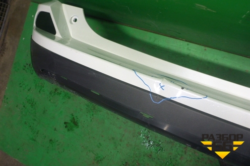 Бампер задний (после 2015г) (521590R150) для Toyota Rav-4 с 2012-2019г (Рав 4)