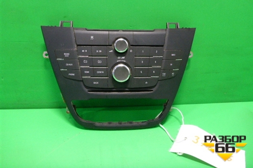 Магнитола (панель управления) (13273252) для Opel Insignia с 2008-2017г (Инсигниа)