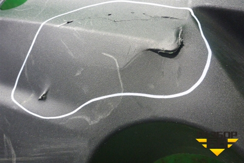 Бампер задний (KD4750221) для Mazda CX 5 с 2012-2016г (СХ5)