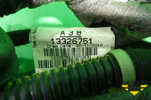 Проводка двери передней левой (под замок на 6 контактов) (13326751) для Opel Insignia с 2008-2017г (Инсигниа)