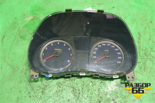 Щиток приборов МКПП (940034L715) для Hyundai Solaris с 2010-2016г (Солярис)