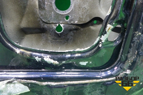 Дверь багажника без стекла (5821A095) для Mitsubishi Pajero/Montero с 2007г (Паджеро 4/Монтеро)