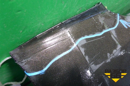 Накладка на порог наружная правая (877543N000) для Hyundai Equus с 2010г (Экус)