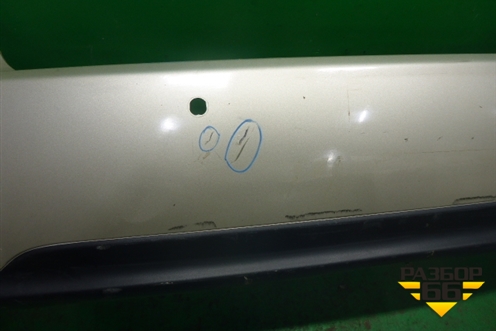 Бампер задний (под парктроник) (5215948100) для Lexus RX 300 c 2009-2015г (РХ)