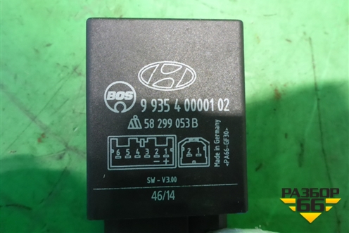 Реле (солнцезащитной шторки) для Hyundai Equus с 2010г (Экус)