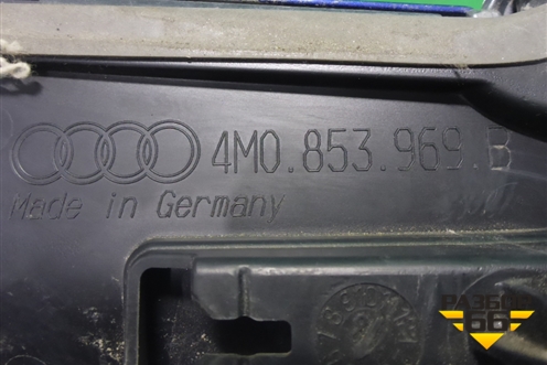 Накладка двери задней левой (S-Line) (4M0853969G) для Audi Q7 c 2015г (Ку 7)