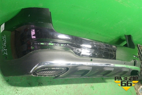 Бампер задний (под парктроник) (A2538850200) для Mercedes Benz GLC-Klass X253  с 2015г (ГЛЦ)