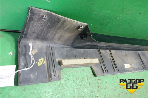 Накладка на порог наружная правая (877543N000) для Hyundai Equus с 2010г (Экус)