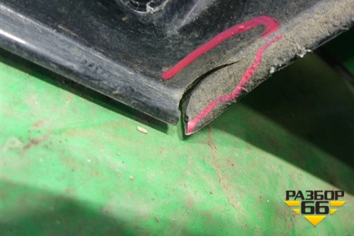 Накладка на порог наружная левая (877533N000) для Hyundai Equus с 2010г (Экус)