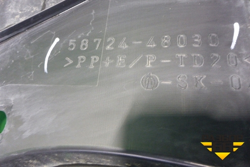 Защита антигравийная левая (задняя) (5872448030) для Lexus RX 300 c 2009-2015г (РХ)