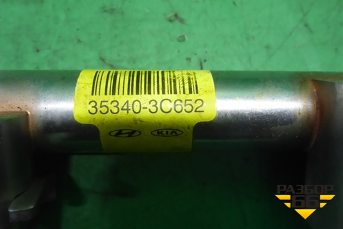 Рейка топливная рампа ( 3.8л G6DJ) (правая) (353403C652) для Hyundai Equus с 2010г (Экус)