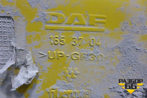 Спойлер кабины (правый верхний) (1653704) для DAF XF 105 с 2005г (ХФ)