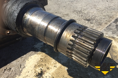 Корпус заднего моста  (RBP835 барабанные проходной редуктор самосвал) для Scania 5 R Series с 2004-2016г