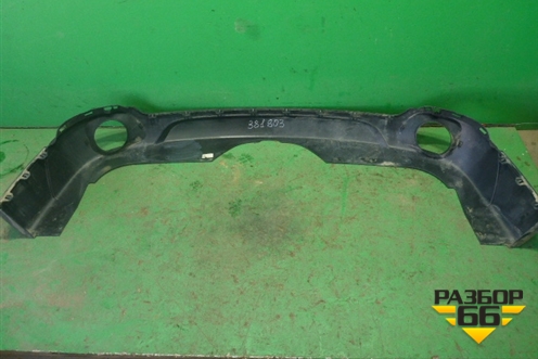Юбка заднего бампера (51127303441) для BMW X5 F15 с 2013г (Х5 Ф15)