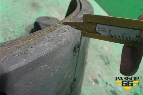 Колодка барабанного тормоза для Scania 5 R Series с 2004-2016г