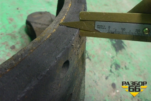 Колодка барабанного тормоза для Scania 5 R Series с 2004-2016г