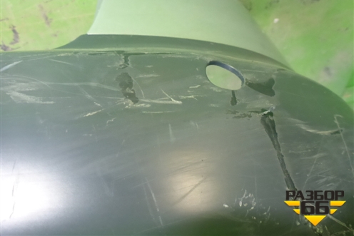 Бампер задний (под парктроник) (4F0807511D) для Audi A6 (C6) Allroad Quattro с 2006-2011г (А6)