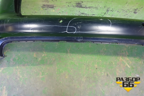 Бампер задний (под парктроник) (4F0807511D) для Audi A6 (C6) Allroad Quattro с 2006-2011г (А6)