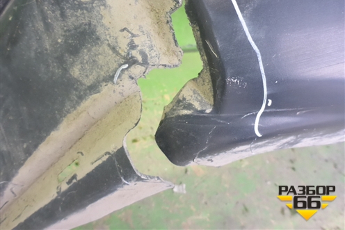 Бампер задний (85022JU14H) для Nissan X-Trail (Т31) с 2007-2014г (Хтраил)