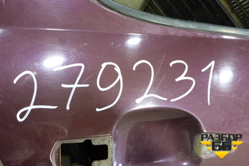 Дверь задняя правая (седан) для Peugeot 407 с 2004г