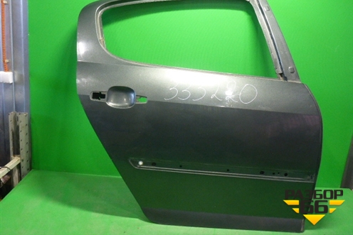 Дверь задняя правая (седан) для Peugeot 407 с 2004г