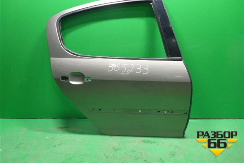 Дверь задняя правая (седан) для Peugeot 407 с 2004г