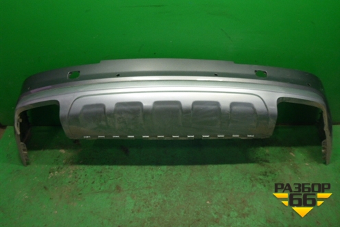 Бампер задний нижняя часть (до 2019г под парктроник) (4M0807527C) для Audi Q7 c 2015г (Ку 7)