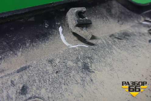 Юбка заднего бампера (до 2018г лифтбек) (21912804062) для VAZ Granta/Гранта