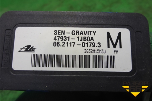 Датчик ускорения (479311JB0A) для Nissan Pathfinder (R51M) с 2004-2014г (Патфиндер)