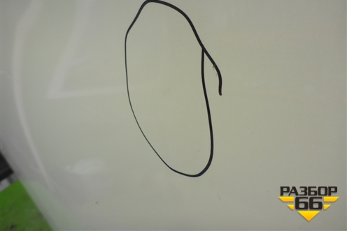 Дверь задняя правая (H21004EAMA) для Nissan Qashqai (J11E) с 2013г (Кашкай)