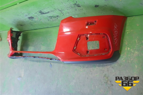 Бампер передний (после 2014г под омыватели) (8U0807437AD) для Audi Q3 с 2011-2018г (Ку 3)