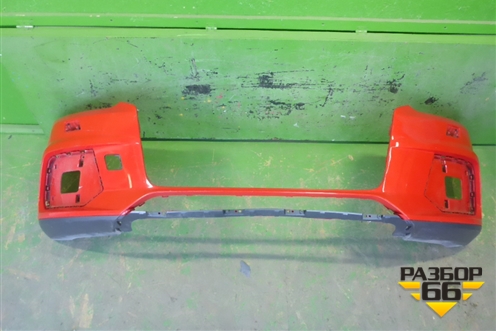 Бампер передний (после 2014г под омыватели) (8U0807437AD) для Audi Q3 с 2011-2018г (Ку 3)