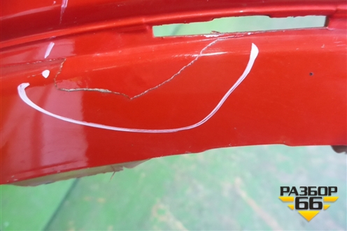 Бампер передний (после 2014г под омыватели) (8U0807437AD) для Audi Q3 с 2011-2018г (Ку 3)