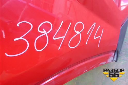 Бампер передний (после 2014г под омыватели) (8U0807437AD) для Audi Q3 с 2011-2018г (Ку 3)