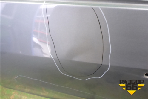 Дверь передняя левая (13355178) для Opel Zafira C с 2012г (Зафира Ц)