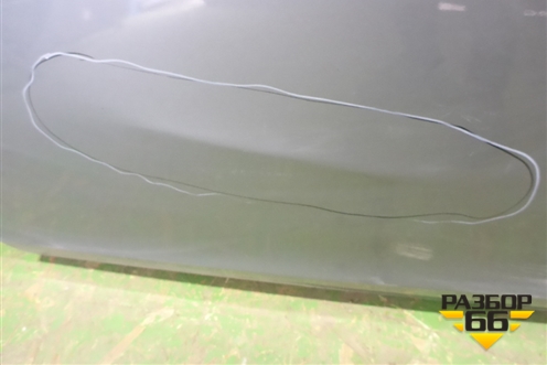 Дверь передняя левая (13355178) для Opel Zafira C с 2012г (Зафира Ц)