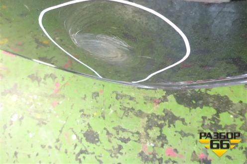 Бампер задний левая часть (универсал) (BM5117865A) для Ford Focus 3 с 2011г (Фокус)