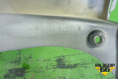 Бампер задний левая часть (универсал) (BM5117865A) для Ford Focus 3 с 2011г (Фокус)