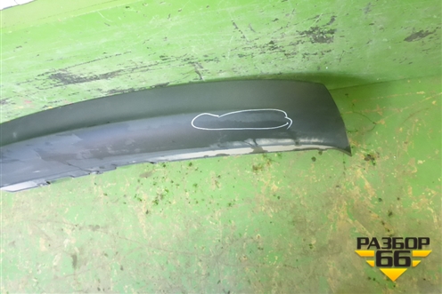 Юбка заднего бампера (8T0807521F) для Audi A5/S5 с 2007-2016г (А5/С5)