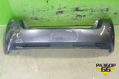 Бампер задний (после 2013г под парктроник) для Toyota Verso с 2009-2018г (Версо)