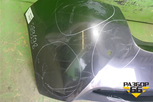 Бампер задний (после 2013г под парктроник) для Toyota Verso с 2009-2018г (Версо)