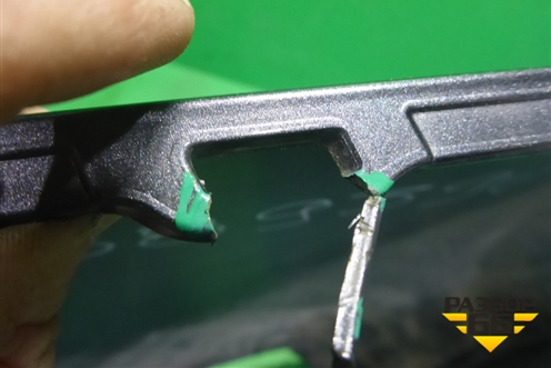 Бампер задний правая часть (71502T1GZZ00) для Honda CR-V(RM) с 2012г (ЦРВ СРВ) 