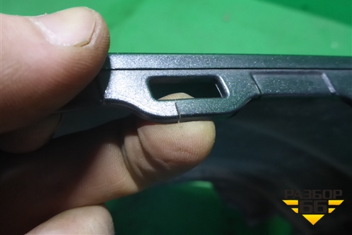 Бампер задний правая часть (71502T1GZZ00) для Honda CR-V(RM) с 2012г (ЦРВ СРВ) 