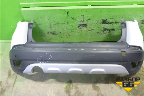 Бампер задний (под парктроник) (850220429R) для Renault Kaptur с 2016г (Каптюр)