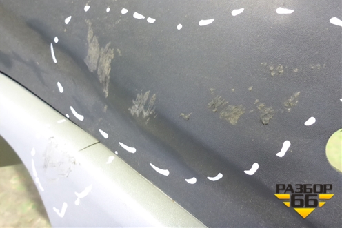 Бампер задний (под парктроник) (850220429R) для Renault Kaptur с 2016г (Каптюр)