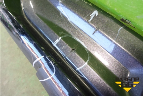 Накладка заднего бампера (после 2015г Executive) (76871D8010) для Toyota Land Cruiser (200) с 2008г (Ленд Крузер)