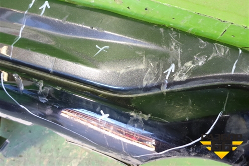 Накладка заднего бампера (после 2015г Executive) (76871D8010) для Toyota Land Cruiser (200) с 2008г (Ленд Крузер)