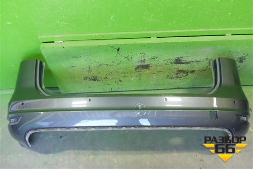 Бампер задний (под парктроник) (7N0807421B) для Volkswagen Sharan с 2010г (Шаран)